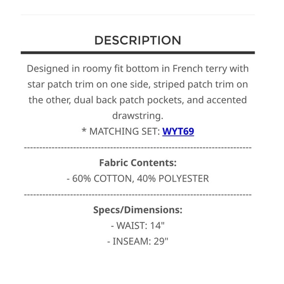 POL. Last 1️⃣. Mocha Cake Star-Patterned Jogger Pants - Picture 5 of 5